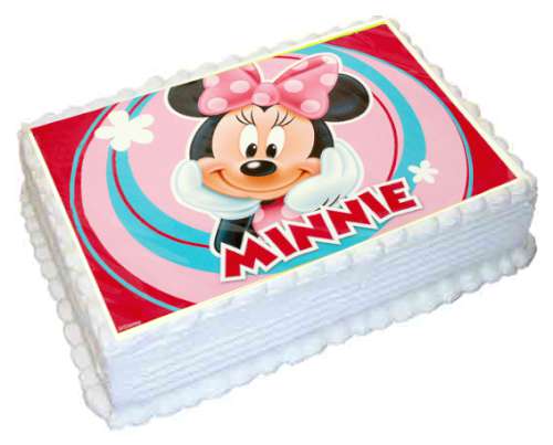 Minnie Mouse A4 Edible Icing Image - Click Image to Close